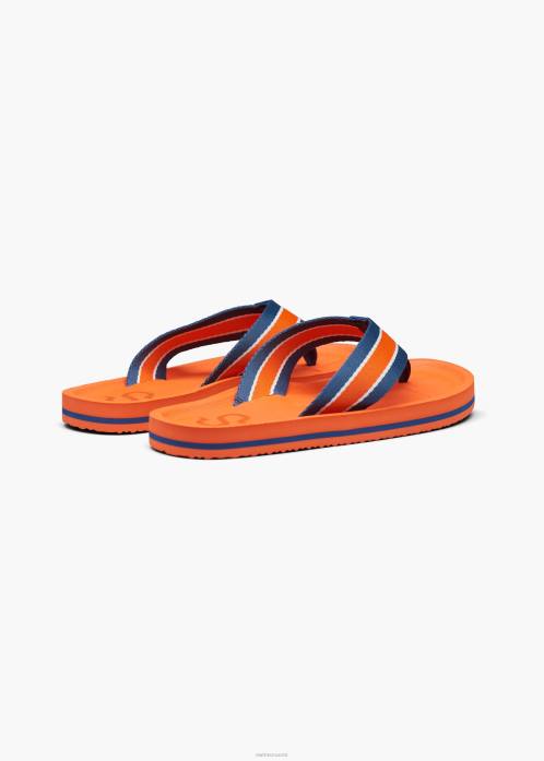 oranssi kenkä N24T96 SWIMS capri flip