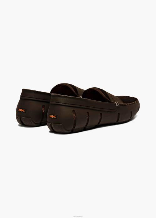 ruskea kenkä N24T46 SWIMS penniäinen loafer