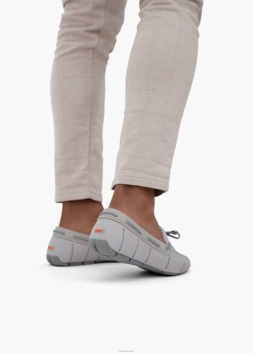 vaalean harmaa kenkä N24T40 SWIMS punottu pitsipussi