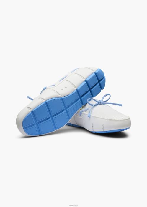 valkoinen kenkä N24T33 SWIMS punottu pitsipussi