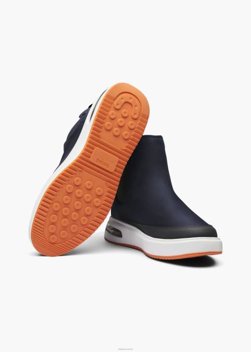 laivasto/valkoinen/oranssi kenkä N24T140 SWIMS chelsea hybridi