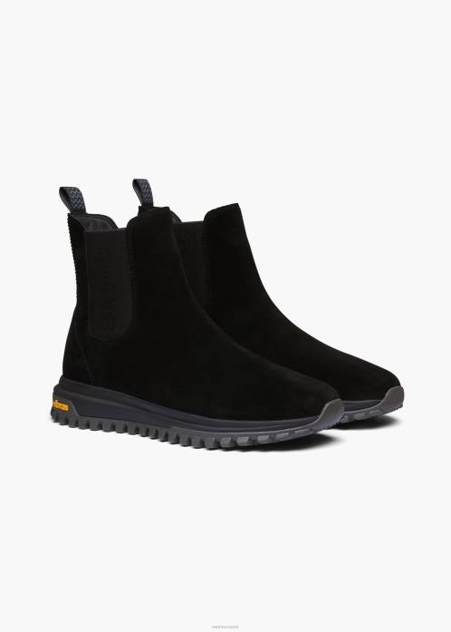 musta kenkä N24T110 SWIMS chelsea vibram