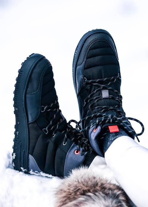 musta kenkä N24T117 SWIMS lumi juoksija