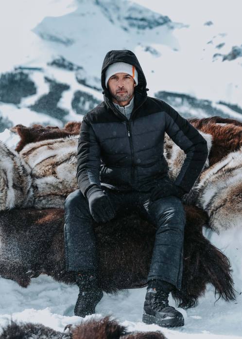 musta kenkä N24T117 SWIMS lumi juoksija