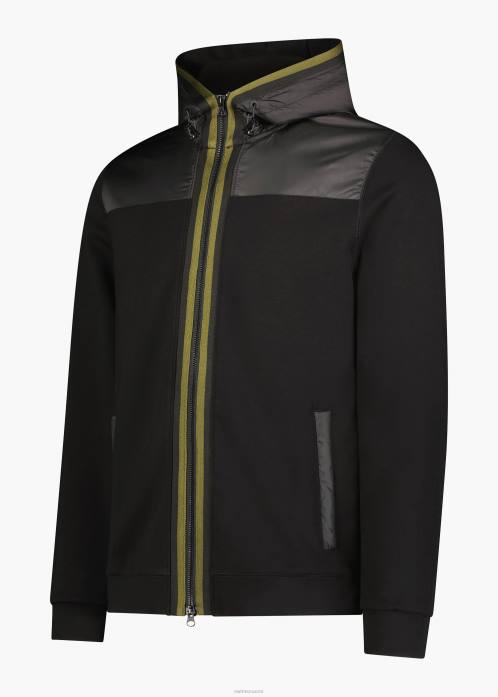 musta vaatetus N24T190 SWIMS ramberg täysi vetoketjullinen huppari