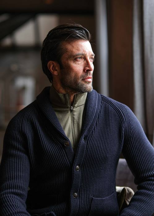 laivasto vaatetus N24T189 SWIMS puistoneuletakki