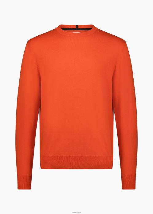 oranssi vaatetus N24T245 SWIMS skrova crewneck villapaita