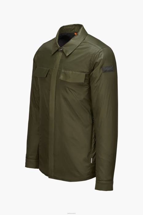uusi oliivi vaatetus N24T170 SWIMS camden overshirt