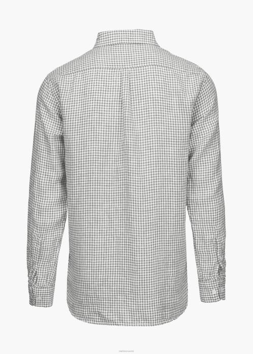 hickory gingham vaatetus N24T250 SWIMS amalfi gingham pellavapaita