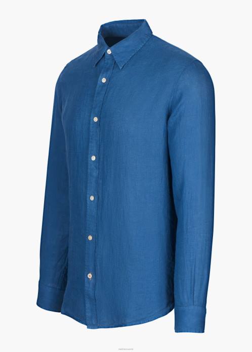 lippu sininen vaatetus N24T229 SWIMS amalfi pellavapaita