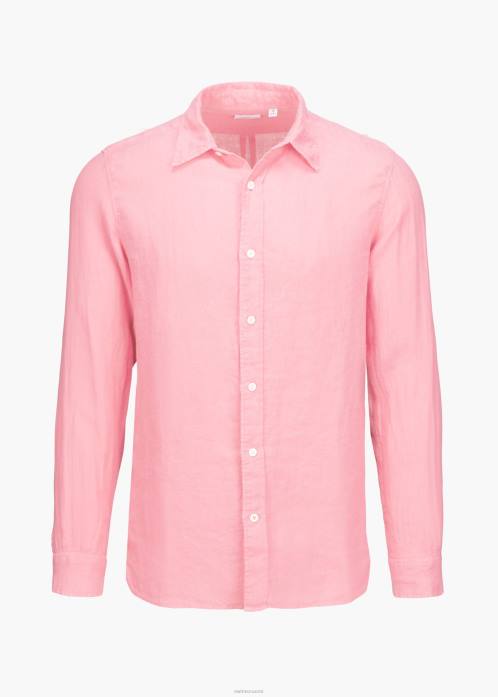 poskipuna vaaleanpunainen vaatetus N24T255 SWIMS amalfi pellavapaita