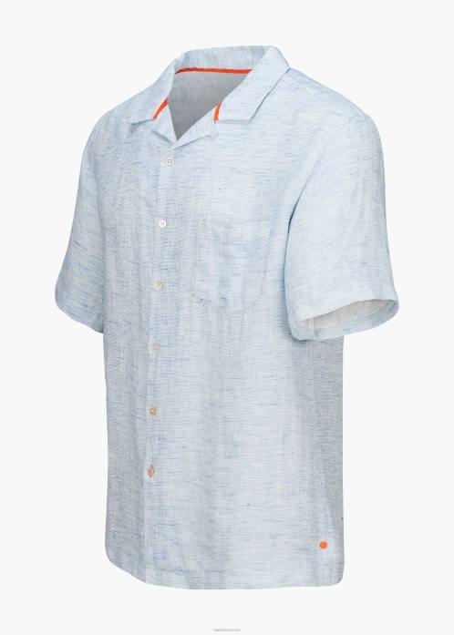 sininen taivas liinavaatteet vaatetus N24T202 SWIMS capri pellavapaita