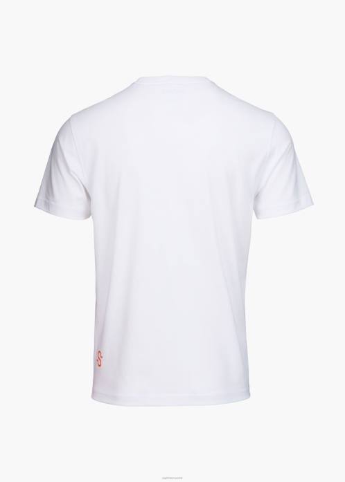 valkoinen vaatetus N24T217 SWIMS ravello graafinen t-paita