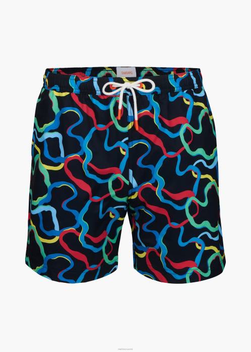 laivasto aaltoilu vaatetus N24T288 SWIMS onda swim short 6"