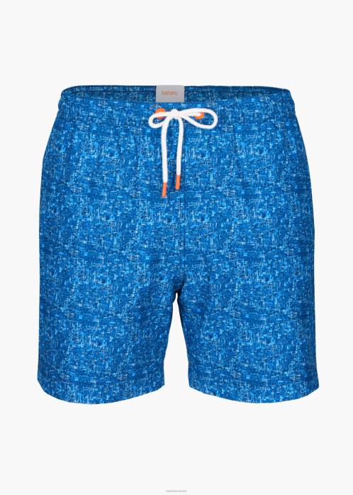 lipun sininen printti vaatetus N24T307 SWIMS sol swim short 6"