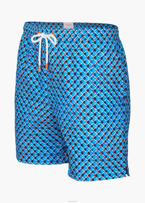 purjeensininen verkko vaatetus N24T308 SWIMS onda swim short 6